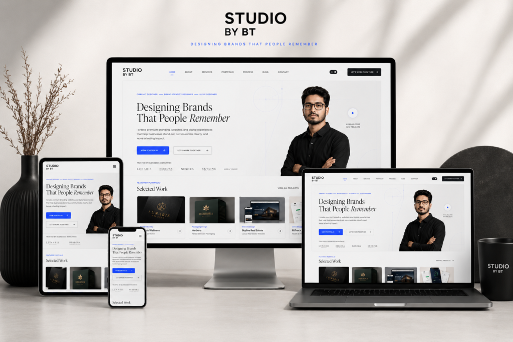 Portfolio Website A Cover
